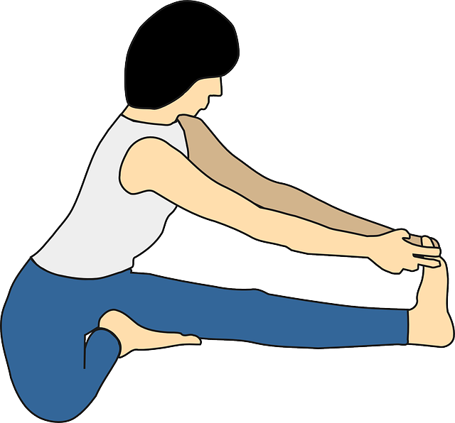 yoga, woman, exercising